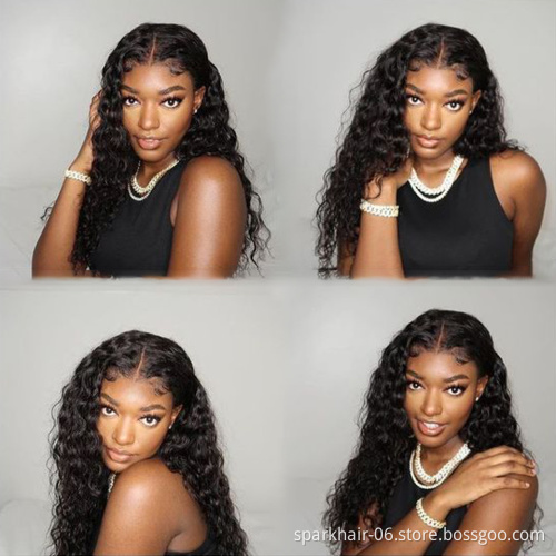 100% raw virgin brazilian human hair wave bundles , remy brazilian human hair bundles , loose Deep curly body wave virgin hair
